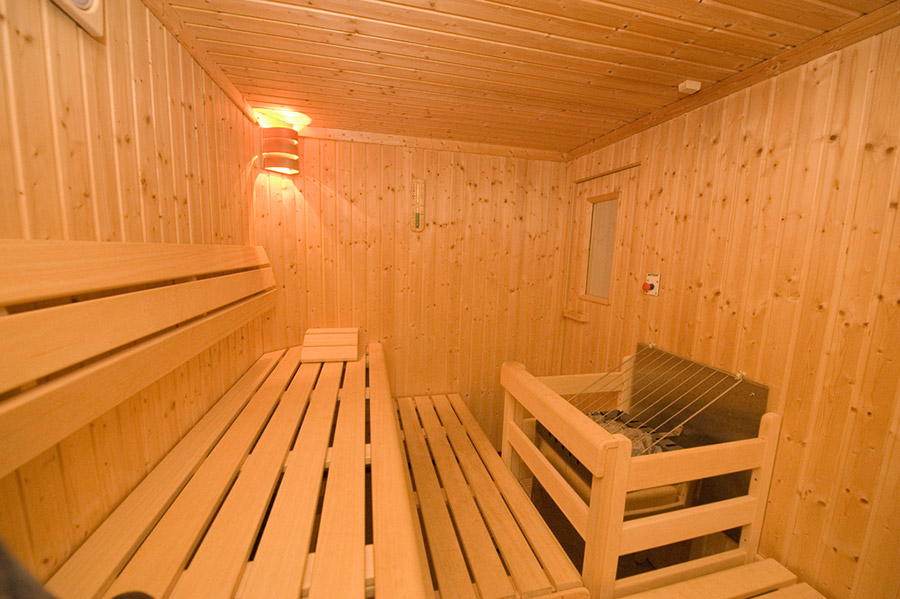 Entspannen in der Sauna