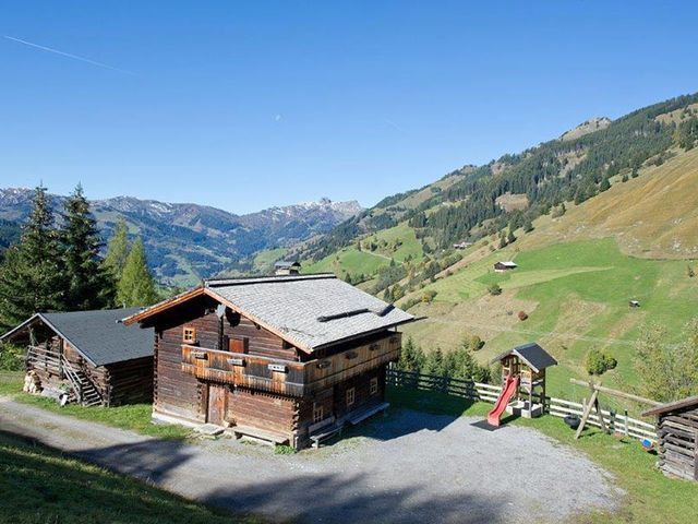 Selbstversorgerhütte Almhütte Radlehenhütte in Großarl im Sommer