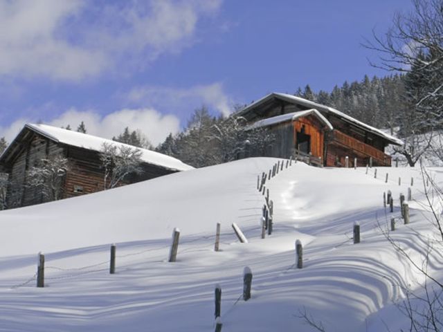 Almhütte Lambachbauer in Großarl im Winter
